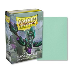 Dragon Shield - Eucalyptus (Green) - Dual Matte Sleeves - Japanese Size